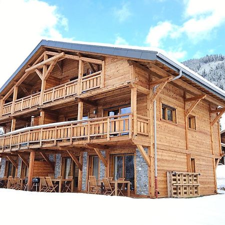 Abondance Demi-Chalet Vadel La Panthiaz 15 Pers 5 Chambres מראה חיצוני תמונה