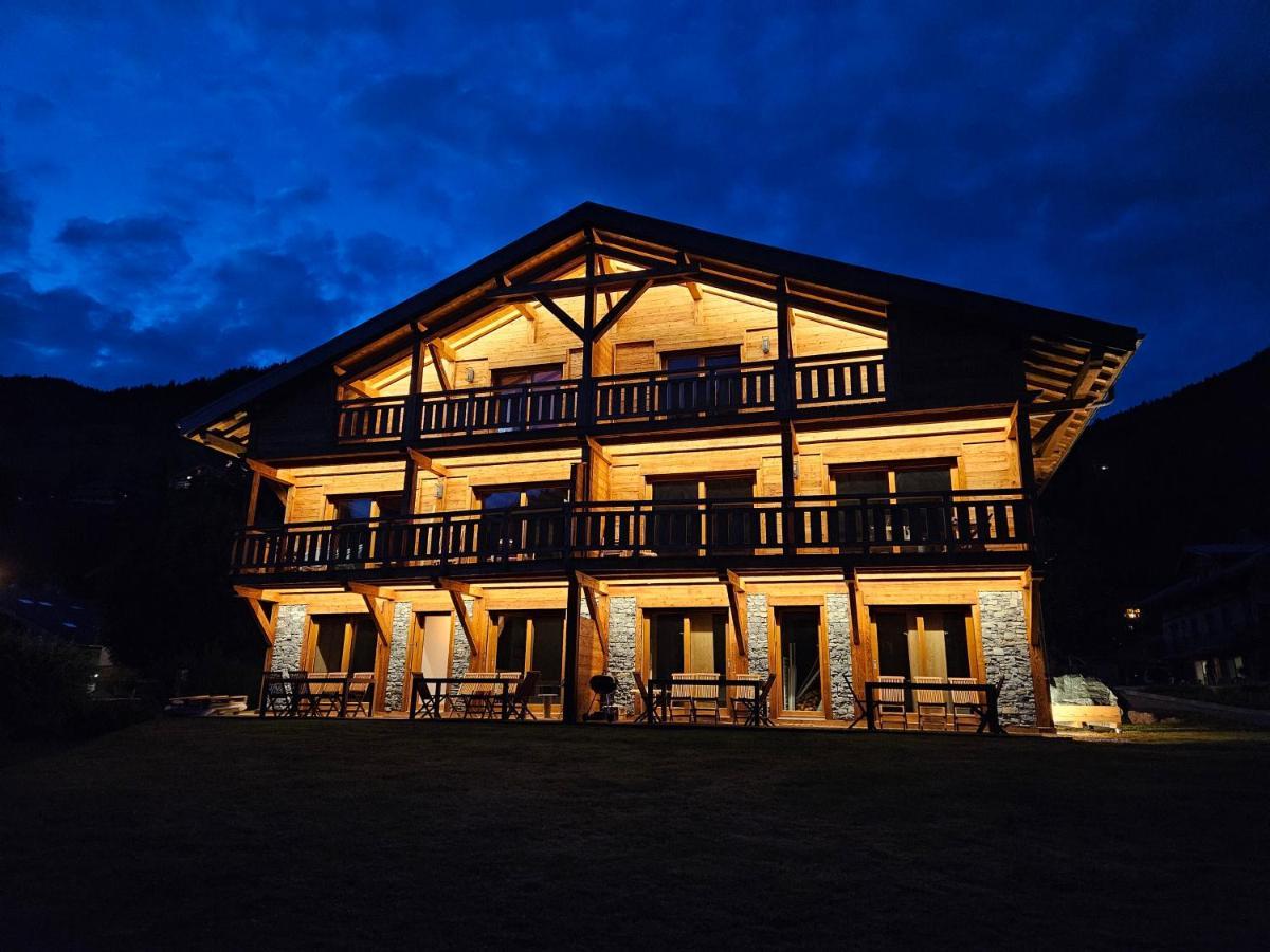 Abondance Demi-Chalet Vadel La Panthiaz 15 Pers 5 Chambres מראה חיצוני תמונה