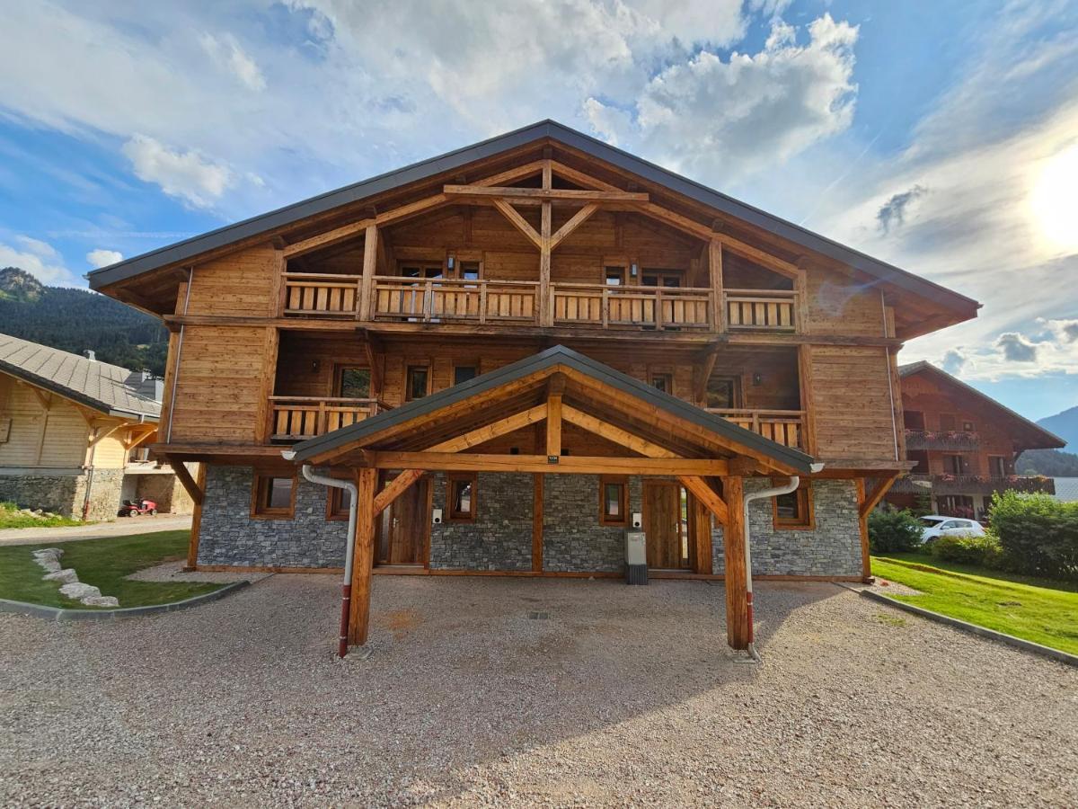 Abondance Demi-Chalet Vadel La Panthiaz 15 Pers 5 Chambres מראה חיצוני תמונה