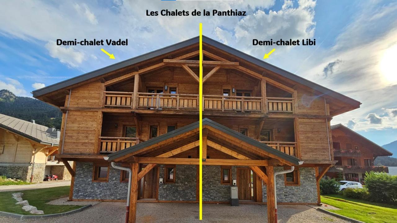 Abondance Demi-Chalet Vadel La Panthiaz 15 Pers 5 Chambres מראה חיצוני תמונה