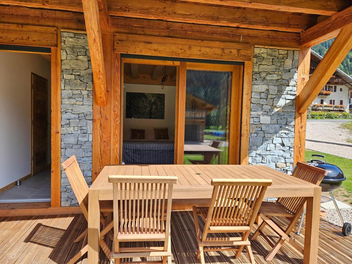 Abondance Demi-Chalet Vadel La Panthiaz 15 Pers 5 Chambres מראה חיצוני תמונה