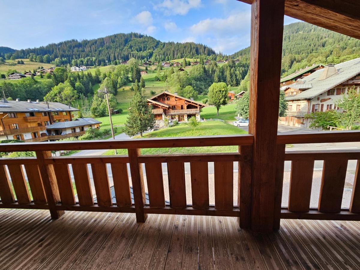 Abondance Demi-Chalet Vadel La Panthiaz 15 Pers 5 Chambres מראה חיצוני תמונה