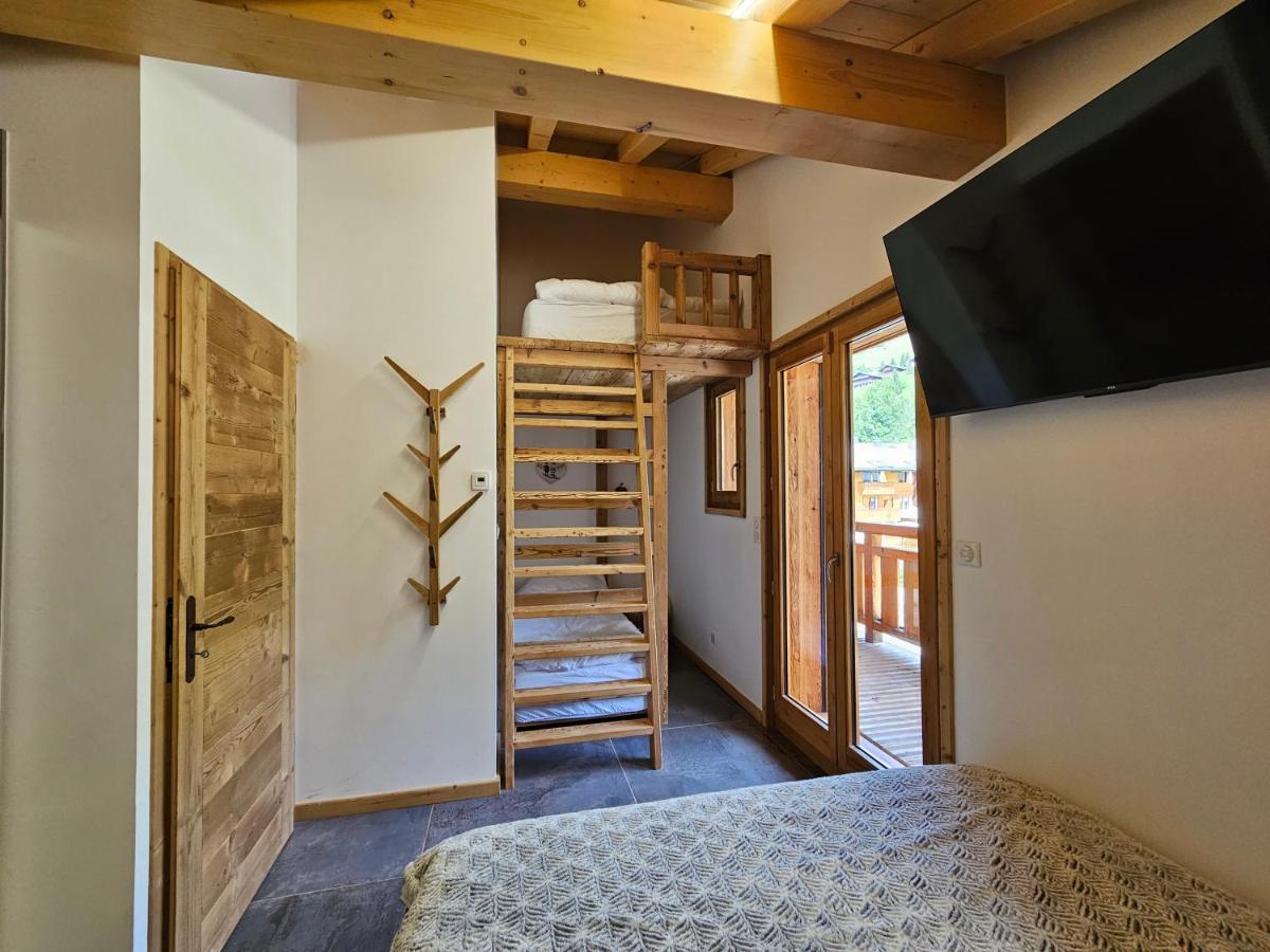 Abondance Demi-Chalet Vadel La Panthiaz 15 Pers 5 Chambres מראה חיצוני תמונה