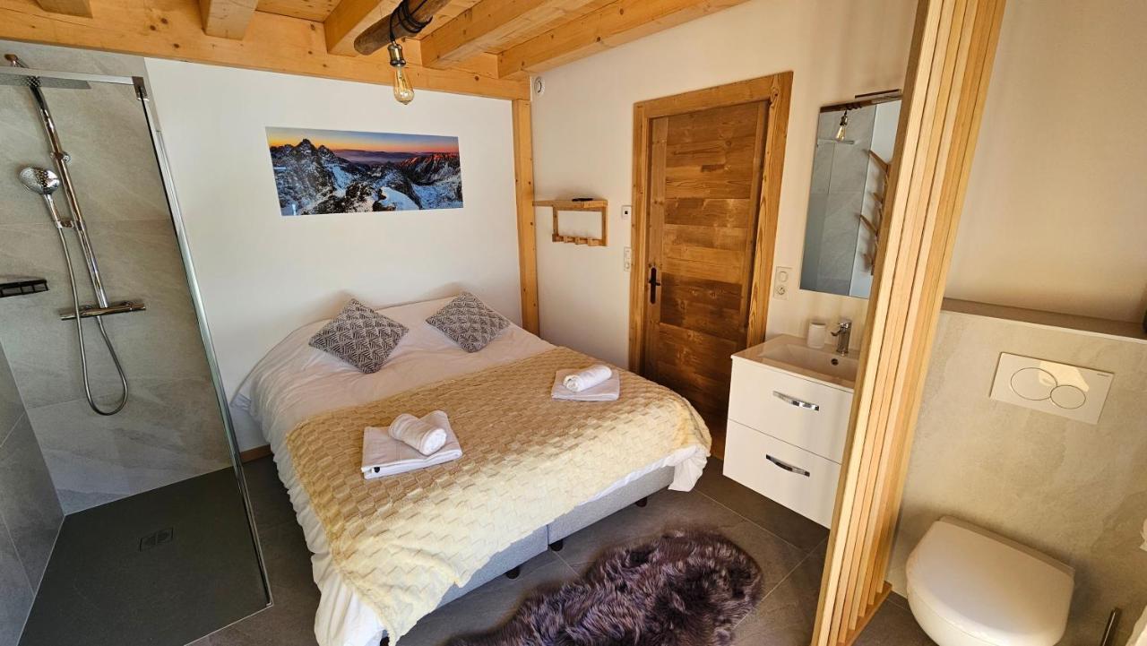 Abondance Demi-Chalet Vadel La Panthiaz 15 Pers 5 Chambres מראה חיצוני תמונה