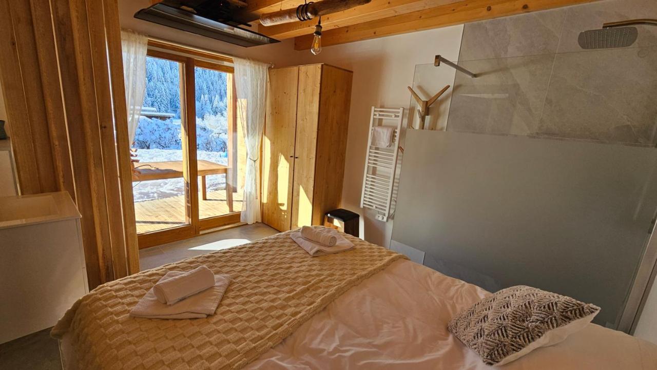 Abondance Demi-Chalet Vadel La Panthiaz 15 Pers 5 Chambres מראה חיצוני תמונה