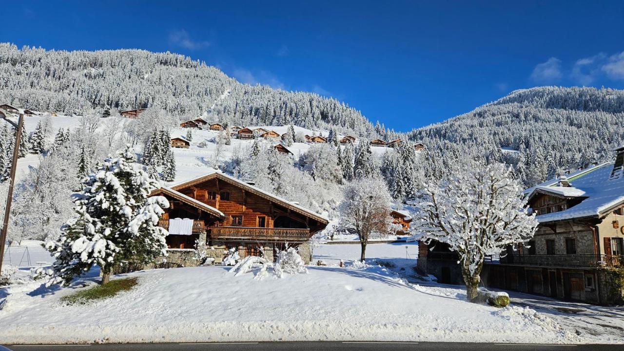 Abondance Demi-Chalet Vadel La Panthiaz 15 Pers 5 Chambres מראה חיצוני תמונה