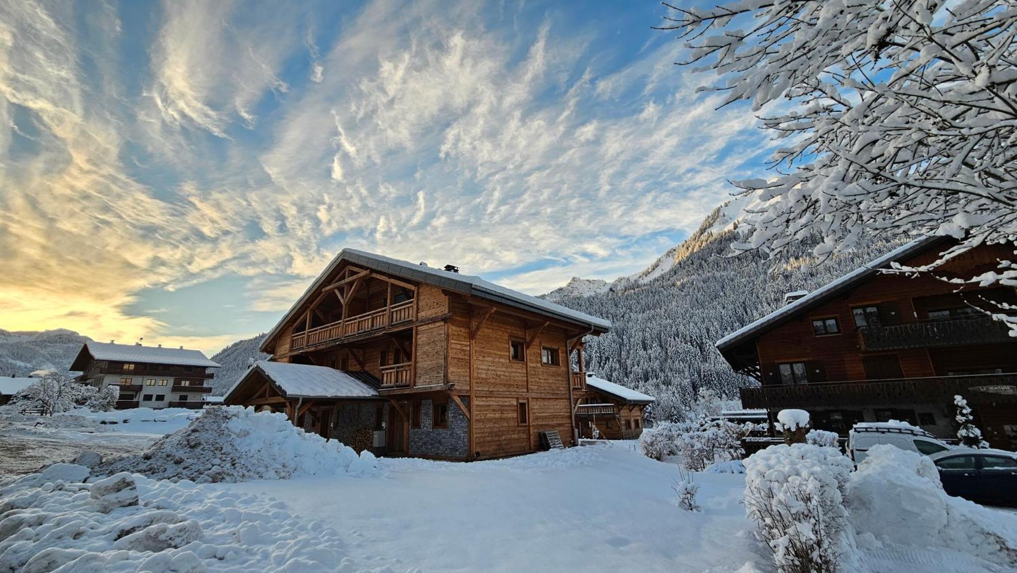 Abondance Demi-Chalet Vadel La Panthiaz 15 Pers 5 Chambres מראה חיצוני תמונה